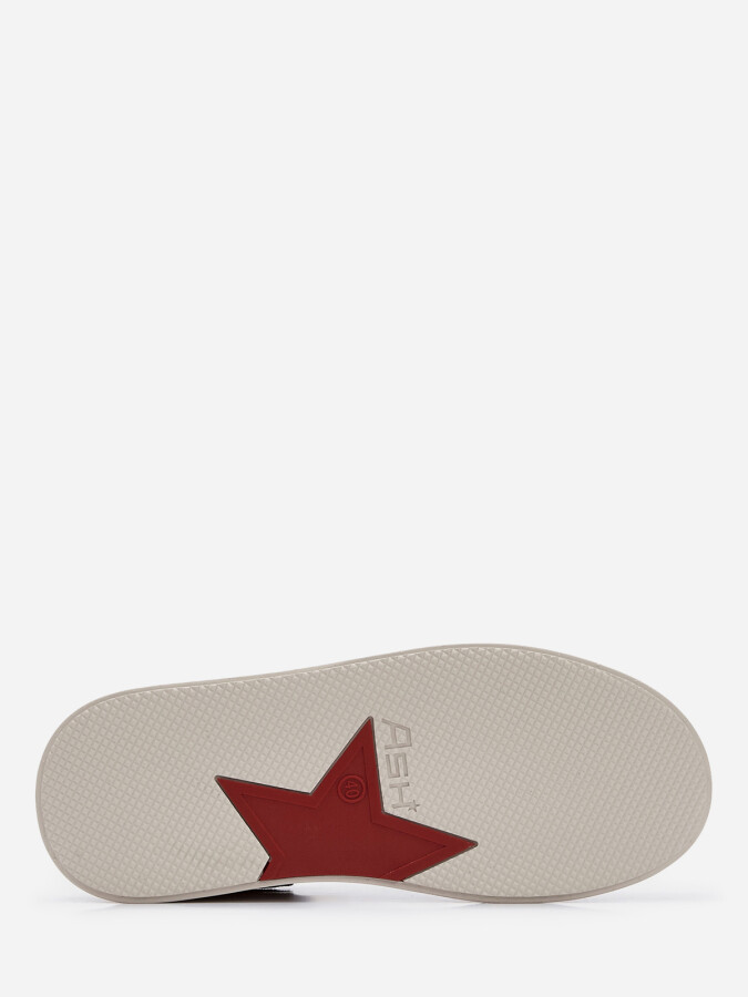 Женские демисезонные кеды ash moby studs бежевые | 4ah.ah149971.t купить в официальном магазине AshRussia.ru