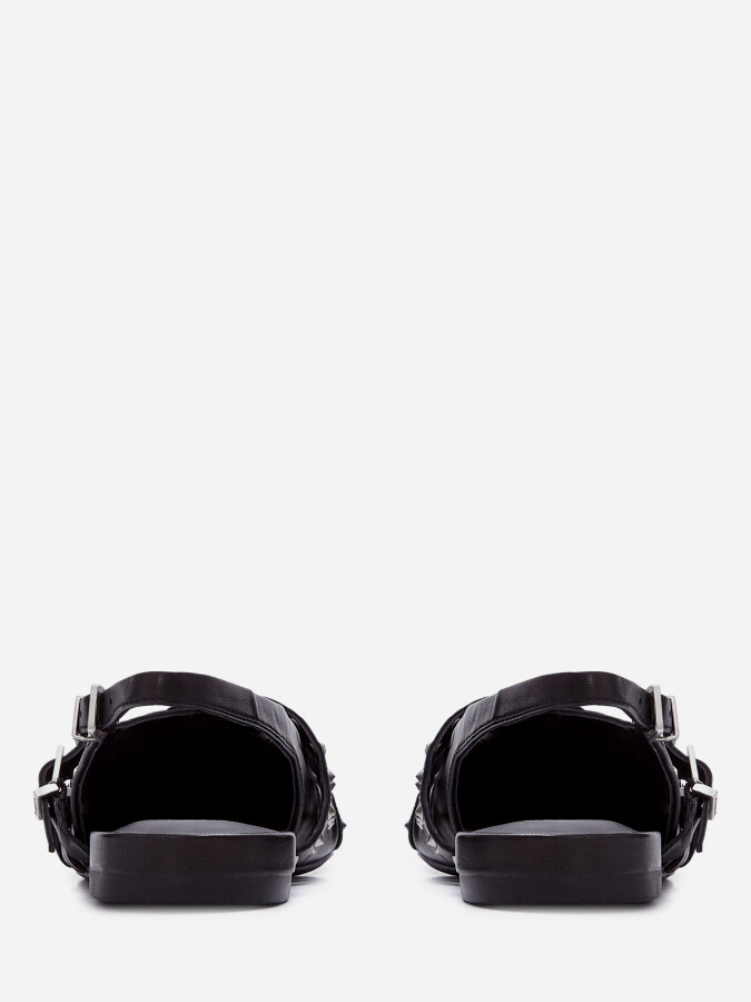 Женские летние туфли ash bianca черные | 4ah.ah149671.k купить в официальном магазине AshRussia.ru