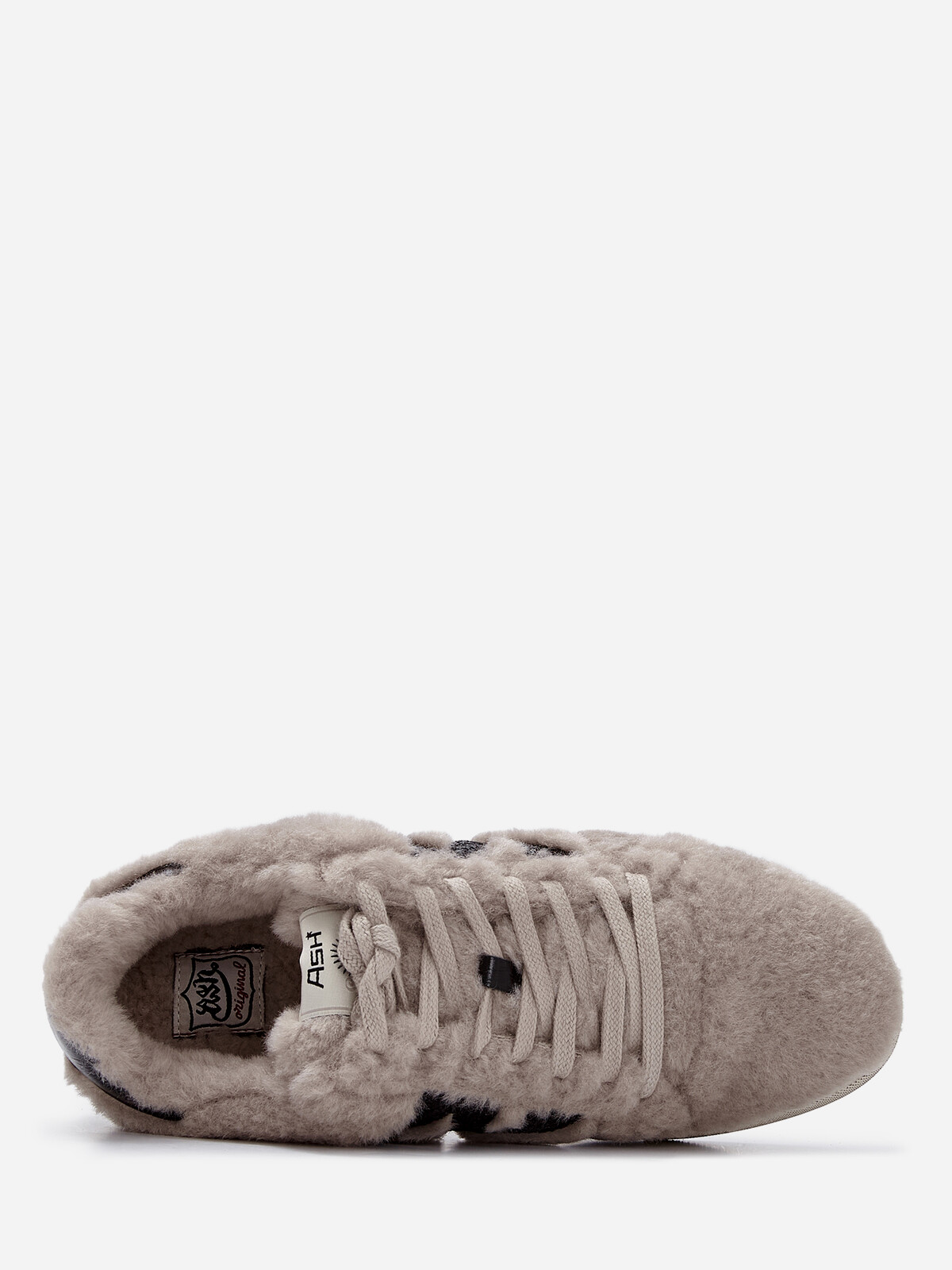 Женские зимние кеды ash malibu fur черные | 3ah.ah147125.s купить в официальном магазине AshRussia.ru